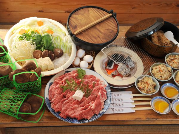 黒毛和牛すき焼コース【要予約】